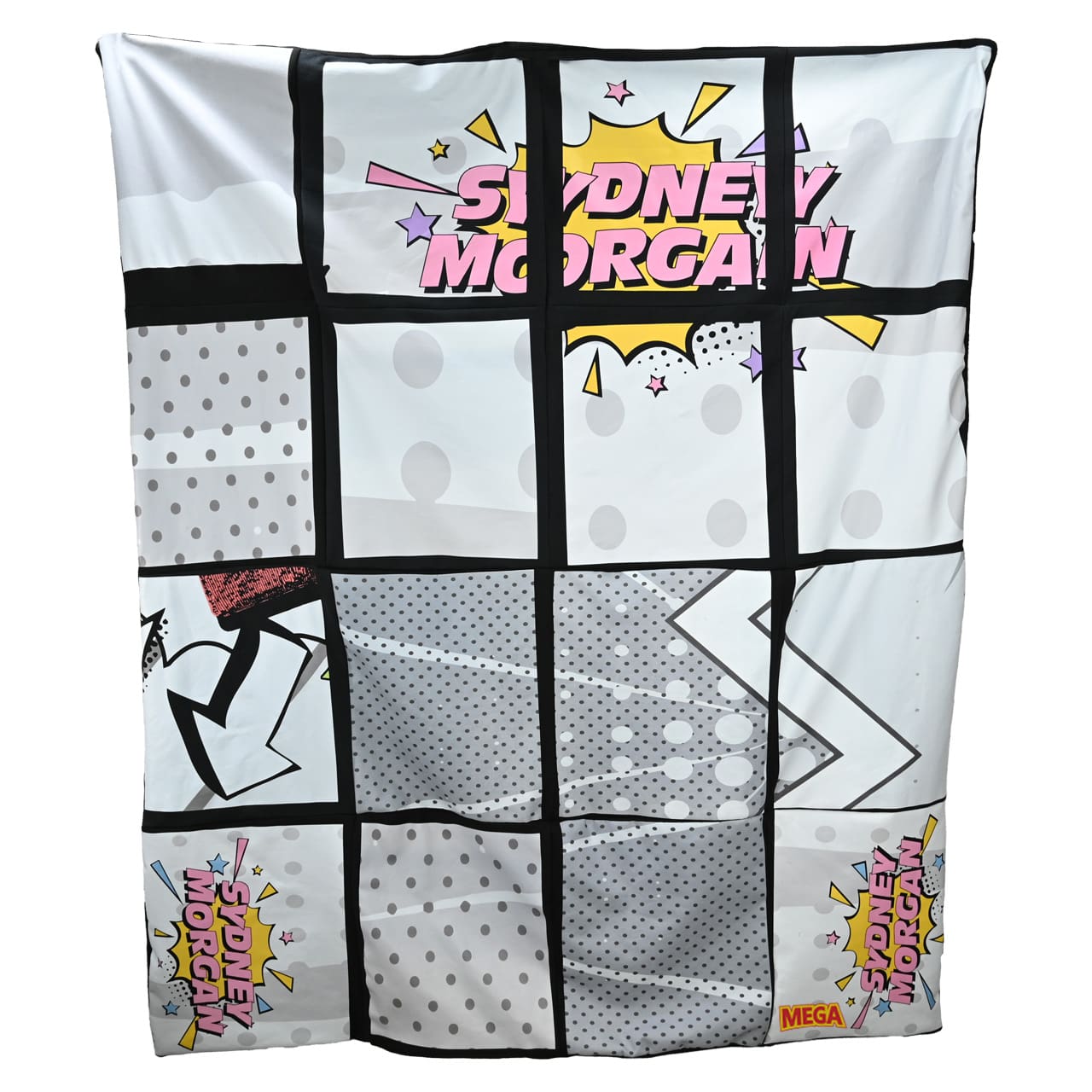 Sydney Morgan Megacon Exclusive Handcrafted Quilted Blanket