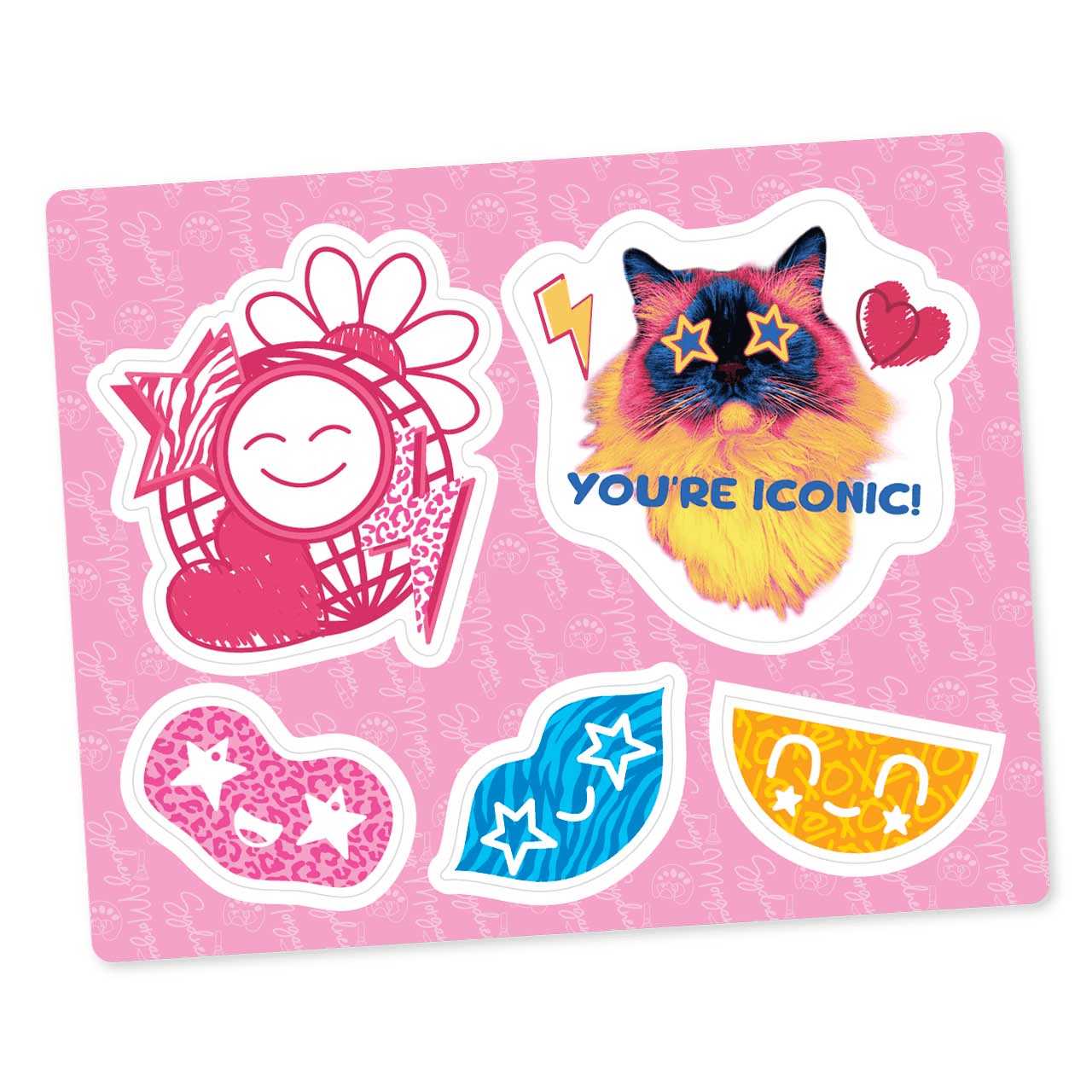 Sydney Morgan Iconic Sticker Sheet