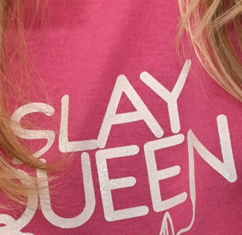 Sydney Morgan Glitter Slay Queen T-Shirt