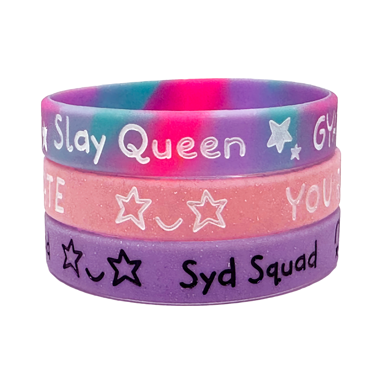 Sydney Morgan Syd Squad Wristband 3 Pack