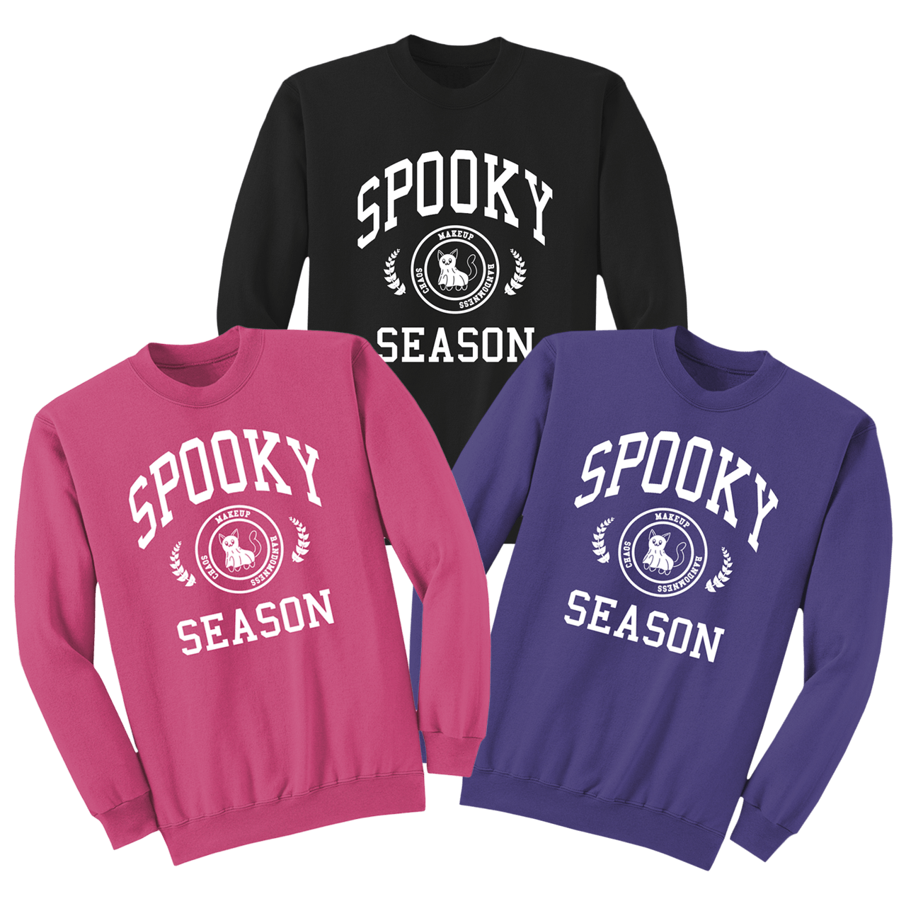 Sydney Morgan Glow-In-The-Dark Spooky Season Crewneck Sweatshirt
