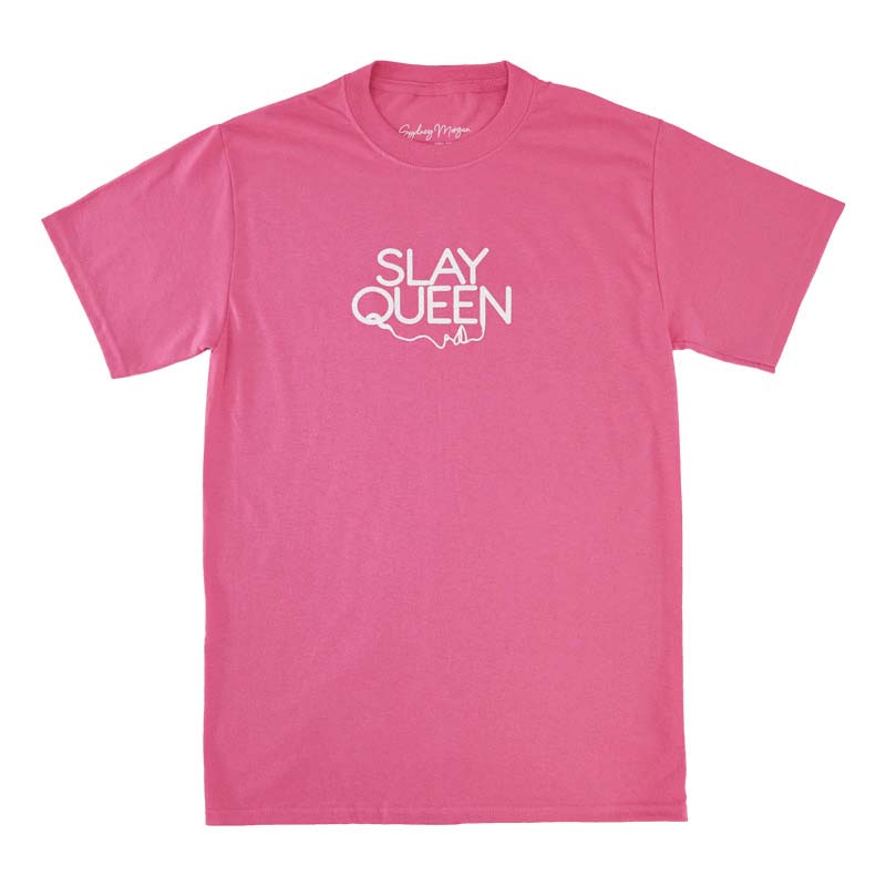 Sydney Morgan Glitter Slay Queen T-Shirt