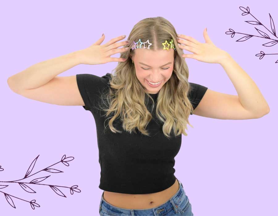Sydney Morgan Star Barrettes