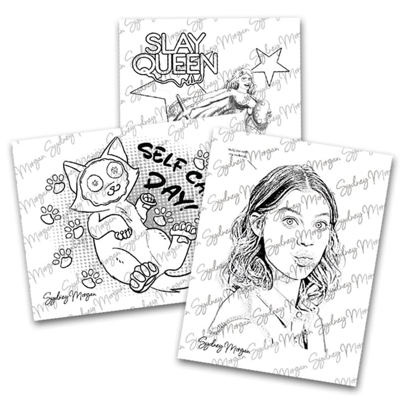 Sydney Morgan Coloring Pages Download
