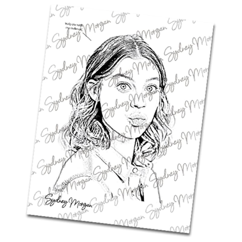 Sydney Morgan Coloring Pages Download