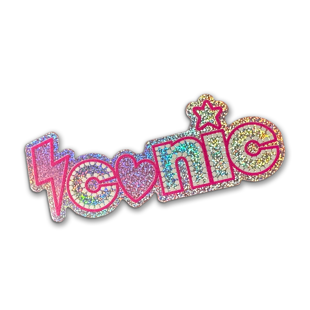 Sydney Morgan Iconic Glitter Sticker