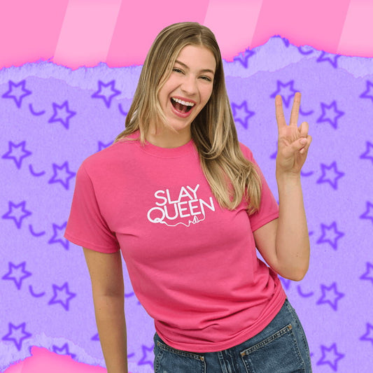 Sydney Morgan Glitter Slay Queen T-Shirt