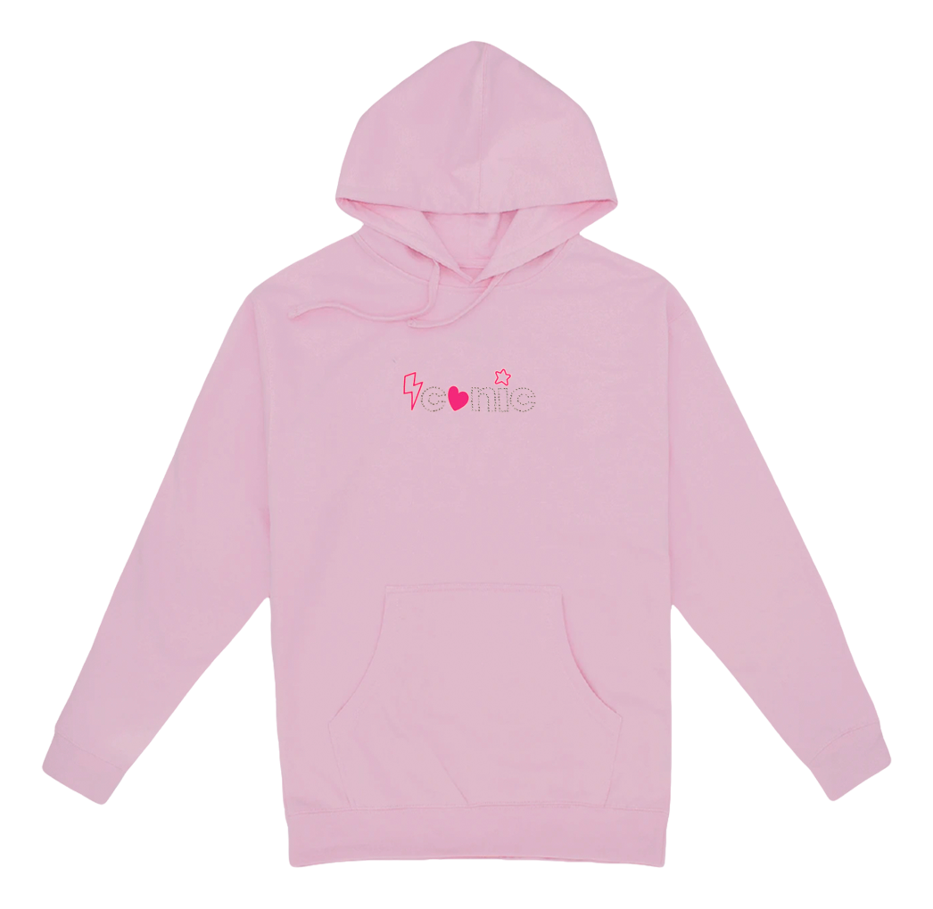 Sydney Morgan Iconic Rhinestone Pullover Hoodie