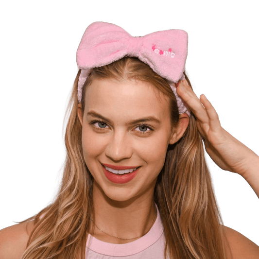 Sydney Morgan Pink Iconic Bow Single Headband