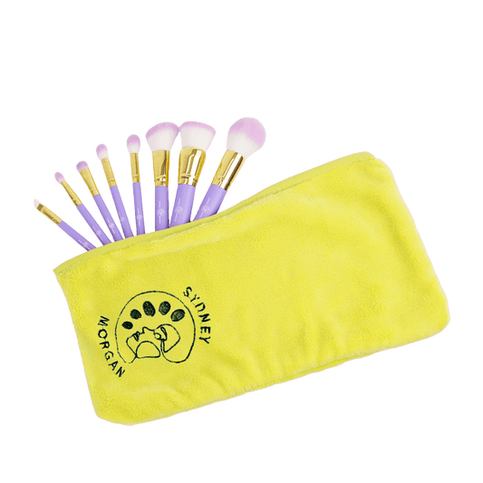 Sydney Morgan Yellow Handcrafted Makeup Bundle