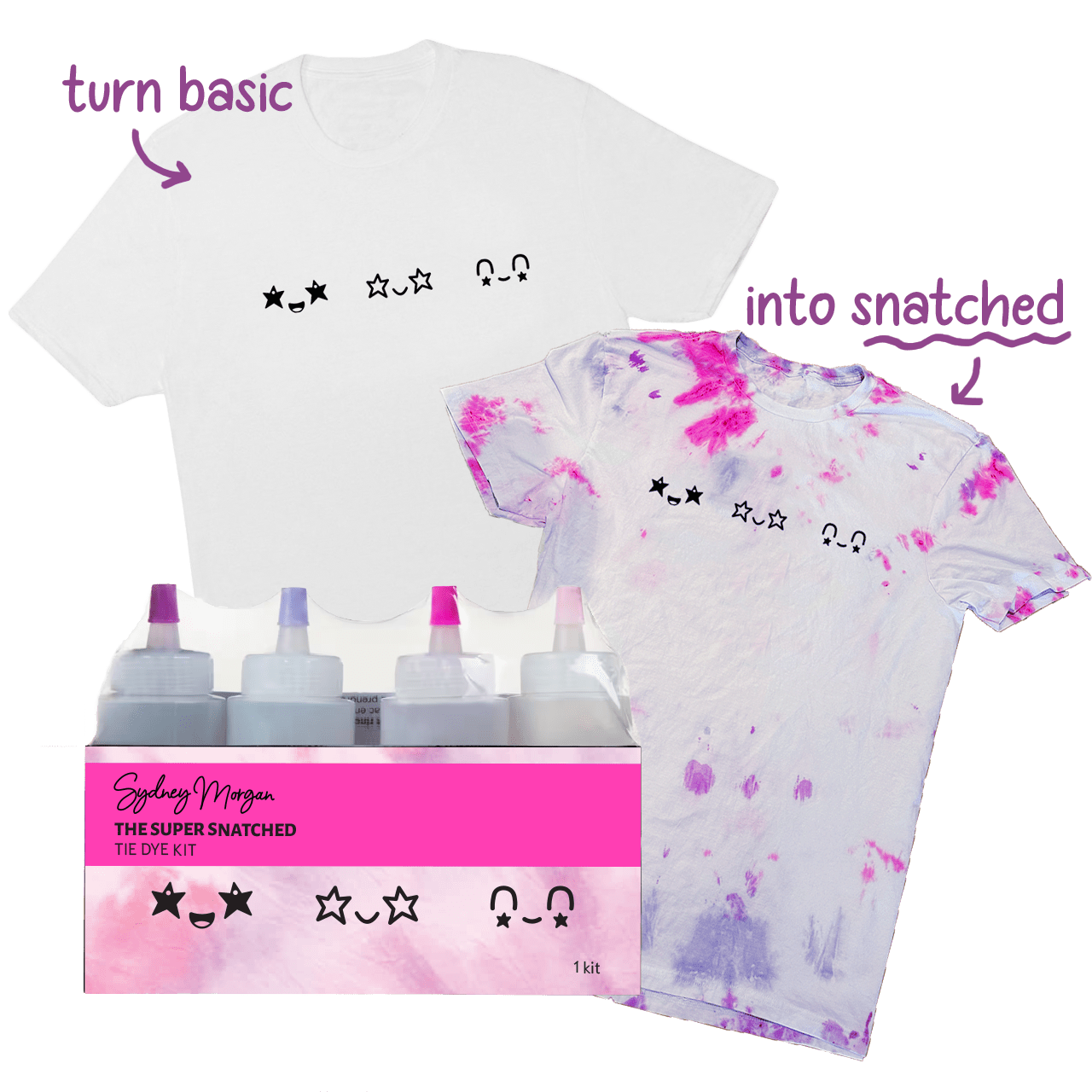 Sydney Morgan Emoji Tie-Dye Kit