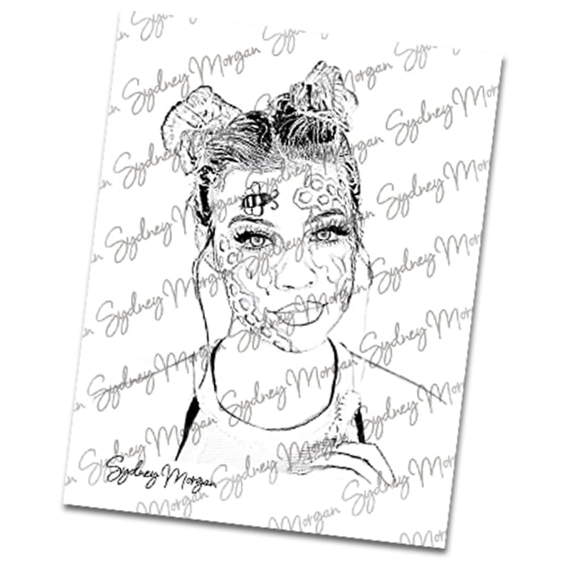 Sydney Morgan Coloring Pages Download