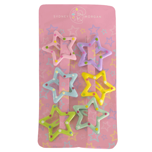 Sydney Morgan Star Barrettes